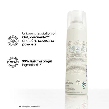 Klorane Dry Shampoo with Oat & Ceramide Dark Hair Tinted 150ml - All Hair Types