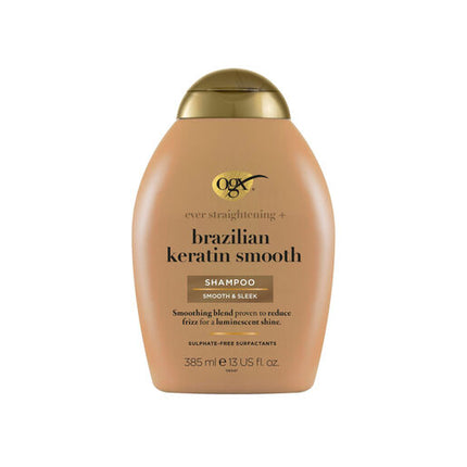 OGX Straightening Brazilian Keratin Therapy Shampoo 385mL