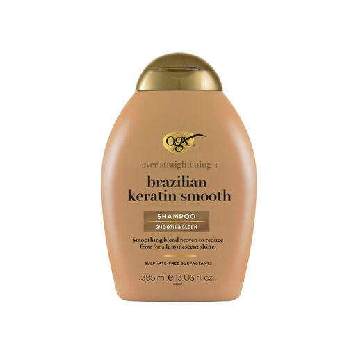 OGX Straightening Brazilian Keratin Therapy Shampoo 385mL