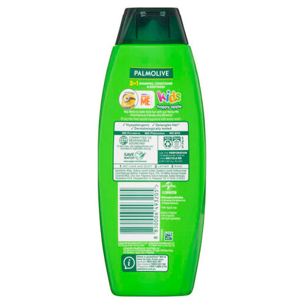 Palmolive 3 in1 Kids Shampoo, Conditioner & Bodywash Minions Happy Apple 350ml