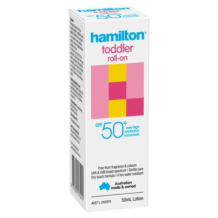 Hamilton Sun Toddler Roll On SPF50+ 50mL