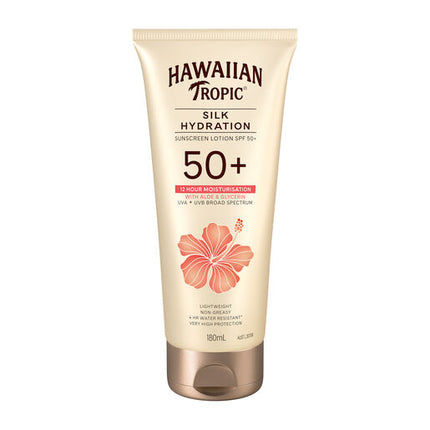 Hawaiian Tropic Silk Hydration Sunscreen Lotion SPF 50+ 180mL