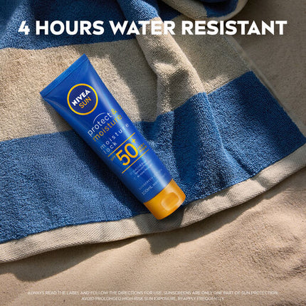 Nivea Protect & Moisture Moisture Lock SPF50+ Sunscreen Lotion