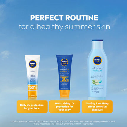 Nivea Protect & Moisture Moisture Lock SPF50+ Sunscreen Lotion