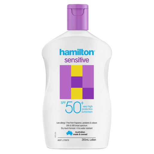 Hamilton Sun Sensitive SPF50+ Lotion 265mL