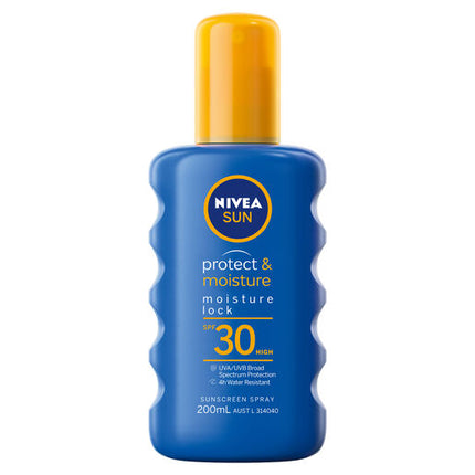 Nivea Sun Protect & Moisture Moisture Lock SPF 30+ Sunscreen Spray