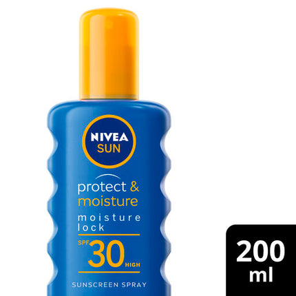 Nivea Sun Protect & Moisture Moisture Lock SPF 30+ Sunscreen Spray