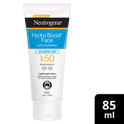 Neutrogena Hydro Boost Face Lotion Sunscreen SPF50 85ml