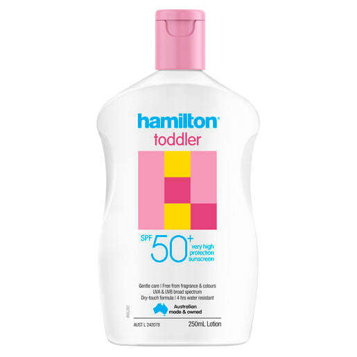 Hamilton Sun Toddler Lotion SPF50+ 250mL