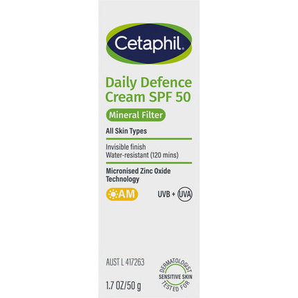 Cetaphil Daily Defence Cream SPF 50+ 50g