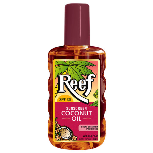 Reef Coconut Sunscreen Oil Spray SPF 30+ 220mL