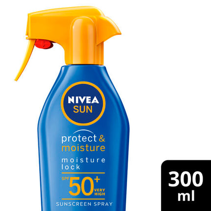 Nivea Sun Protect & Moisture Moisture Lock SPF 50+ Sunscreen Spray