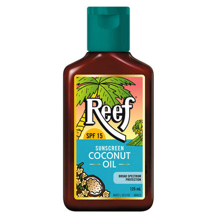 Reef Coconut Sunscreen Oil SPF 15+ 125mL