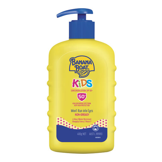 Banana Boat Kids Sunscreen Lotion SPF 50+ Pump 400g