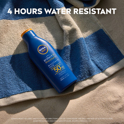 Nivea Protect & Moisture Moisture Lock SPF50+ Sunscreen Lotion