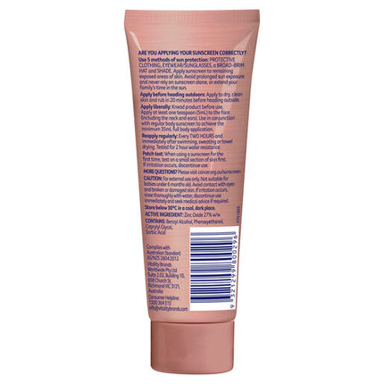 Cancer Council Face Day Wear CC Cream SPF50+ Medium Tint 50g