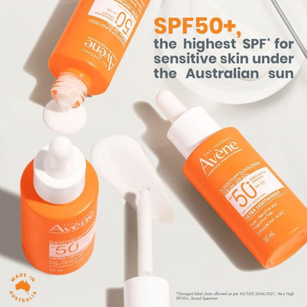 Avène Sunsitive Sunscreen Serum SPF50+ 30ml