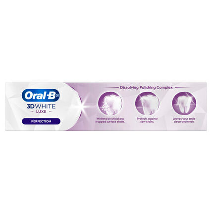 Oral B 3DWhite Luxe Perfection Toothpaste 95 g