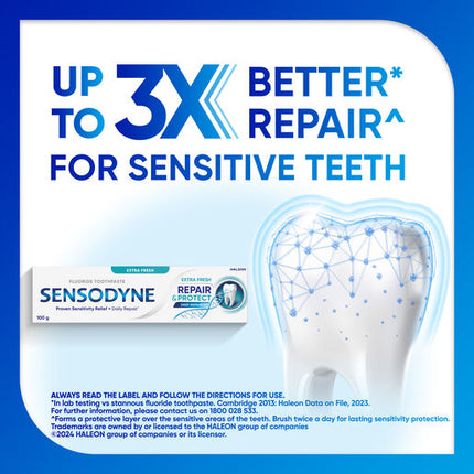 Sensodyne Extra Fresh Repair & Protect Toothpaste 100g