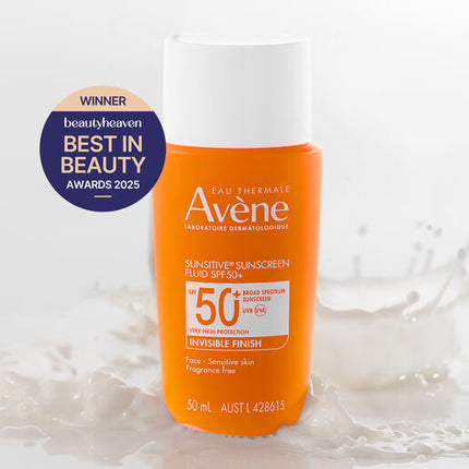 Avène Sunsitive Sunscreen Fluid SPF50+ 50ml