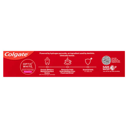 Colgate Toothpaste Optic White Enamel 140g