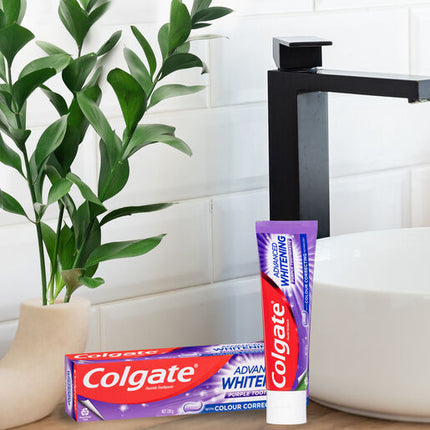 Colgate Advanced Whitening Purple Toothpaste 120g