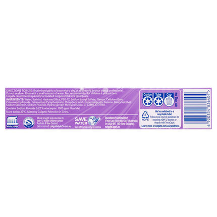 Colgate Advanced Whitening Purple Toothpaste 120g