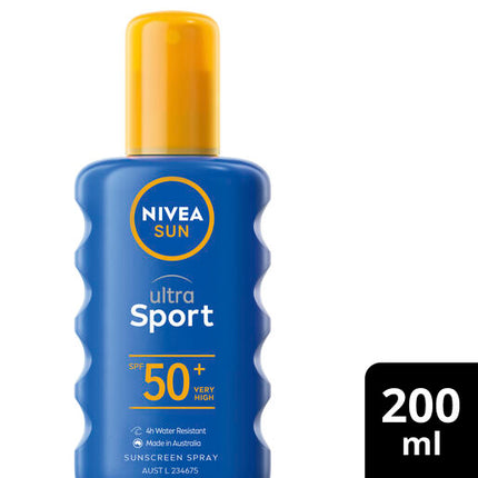 Nivea Sun Ultra Sport Cooling SPF 50+ Sunscreen Spray 200mL