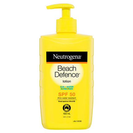 Neutrogena Beach Defence Sunscreen Lotion SPF 50+ 400ml