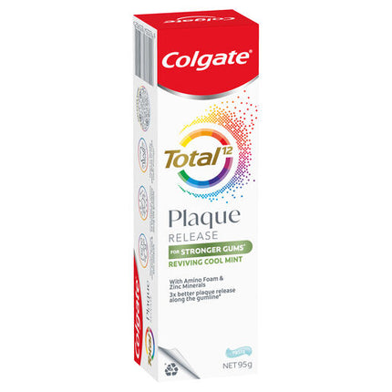 Colgate Total Plaque Release Cool Mint Toothpaste 95g