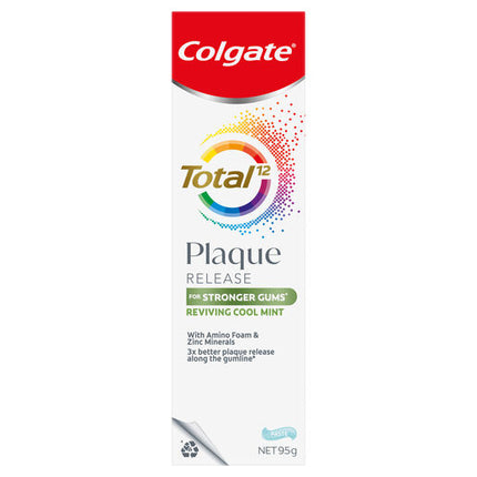 Colgate Total Plaque Release Cool Mint Toothpaste 95g