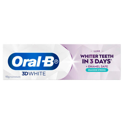 Oral B 3DWhite Luxe Diamond Strong Toothpaste 95g
