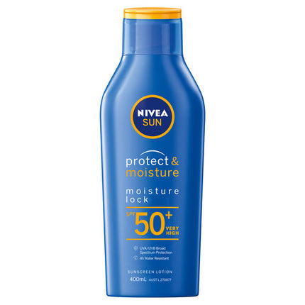Nivea Protect & Moisture Moisture Lock SPF50+ Sunscreen Lotion