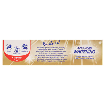 Colgate Toothpaste Advanced Whitening Tartar Control 115g