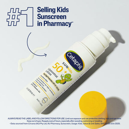 Cetaphil Sun Spf 50+ Kids Liposomal Lotion 150mL