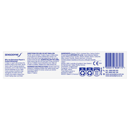 Sensodyne Repair & Protect Whitening Sensitive Toothpaste 100g