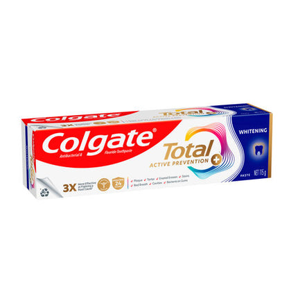 Colgate Total Advanced Whitening Antibacterial Fluoride Toothpaste 115g