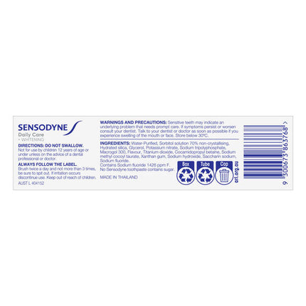 Sensodyne Toothpaste Daily Care Whitening 50g