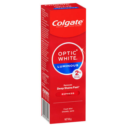 Colgate Optic White Express White Toothpaste With Hydrogen Peroxide 85g