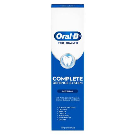 Oral B Pro-Health Complete Defence System Deep Clean 110g