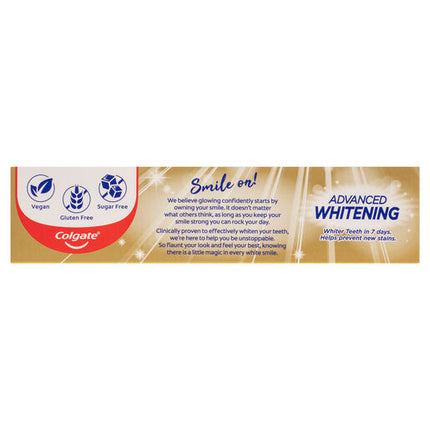 Colgate Toothpaste Advanced Whitening Tartar Control 200g