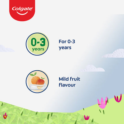 Colgate Kids Toothpaste 0-3 Years Mild Fruit 80g