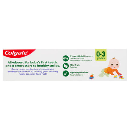 Colgate Kids Toothpaste 0-3 Years Mild Fruit 80g