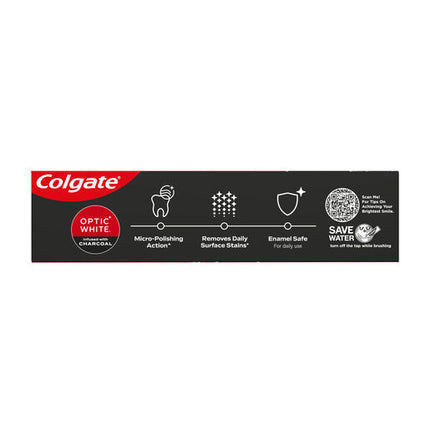 Colgate Optic White Charcoal Toothpaste 100g