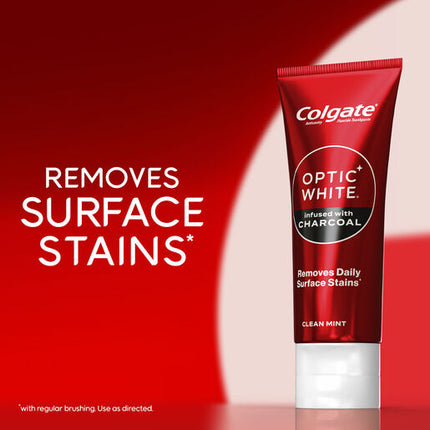 Colgate Optic White Charcoal Toothpaste 100g