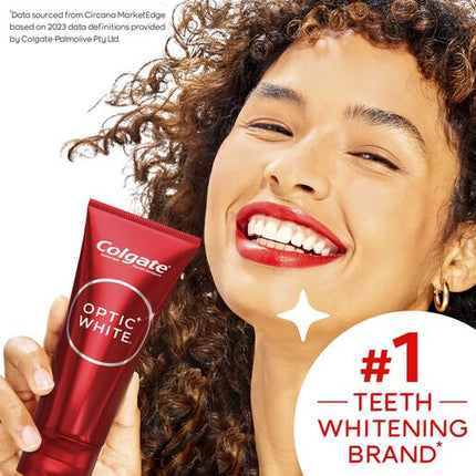 Colgate Optic White Luminous Enamel Strong Teeth Whitening Toothpaste 85g