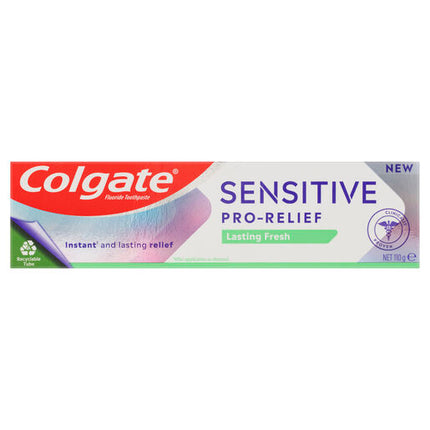 Colgate Toothpaste Pro Relief Sensitive Lasting Fresh 110g