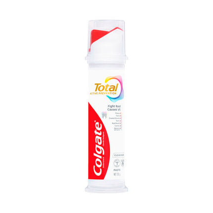 Colgate Total Active Prevention Toothpaste Pump Clean Mint 130g