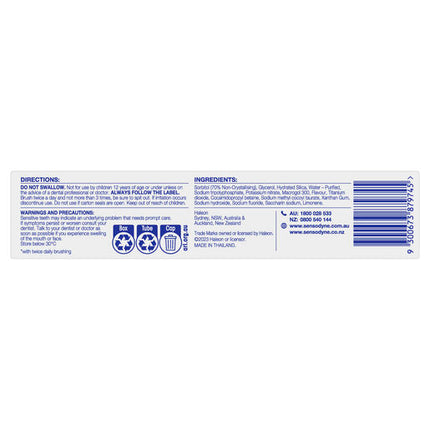 Sensodyne Cool Mint Complete Care+ Smart Clean 100g