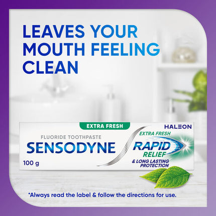 Sensodyne Rapid Relief Extra Fresh Toothpaste 100g